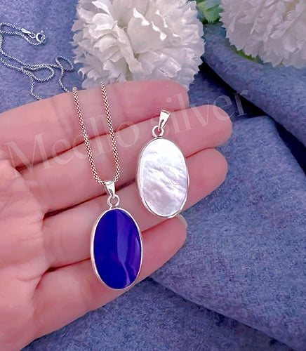 Double face necklace